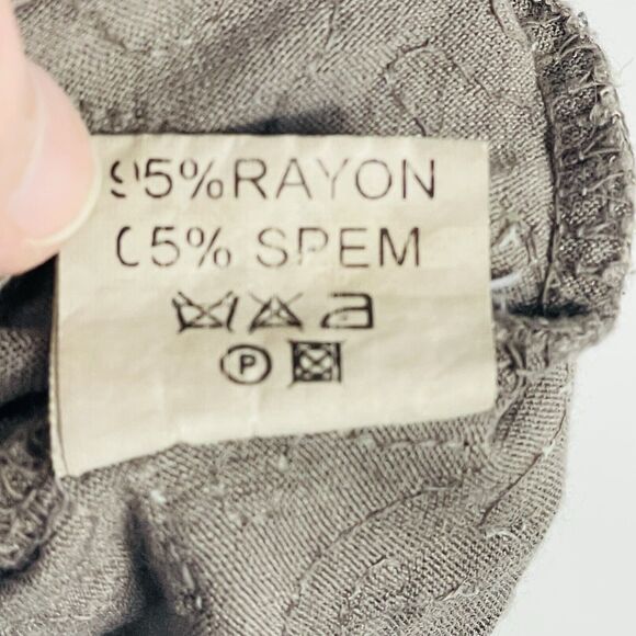 Kaos Italy Tan Sequin Swirl Mini Sleeveless Sheath Bodycon Dress Women's Medium - Picture 7 of 7